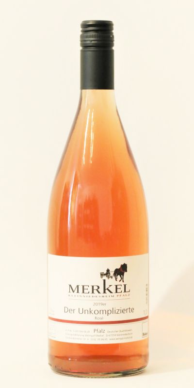 <br>Artikel-Nr.: 0623<br>2023er "Der Unkomplizierte-Rosé" Qualitätswein, 1,0l<br>